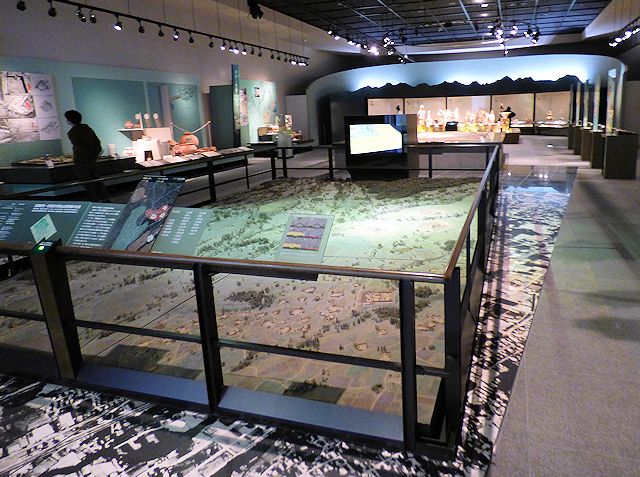 かみつけの里博物館の展示ホール